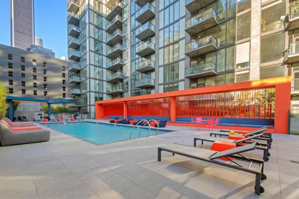 Top Floor High Rise 3 Bed Dtla Skyscraper Penthouse ลอสแอนเจลิส ภายนอก รูปภาพ