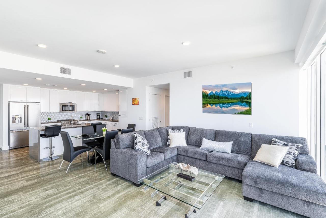 Top Floor High Rise 3 Bed Dtla Skyscraper Penthouse ลอสแอนเจลิส ภายนอก รูปภาพ