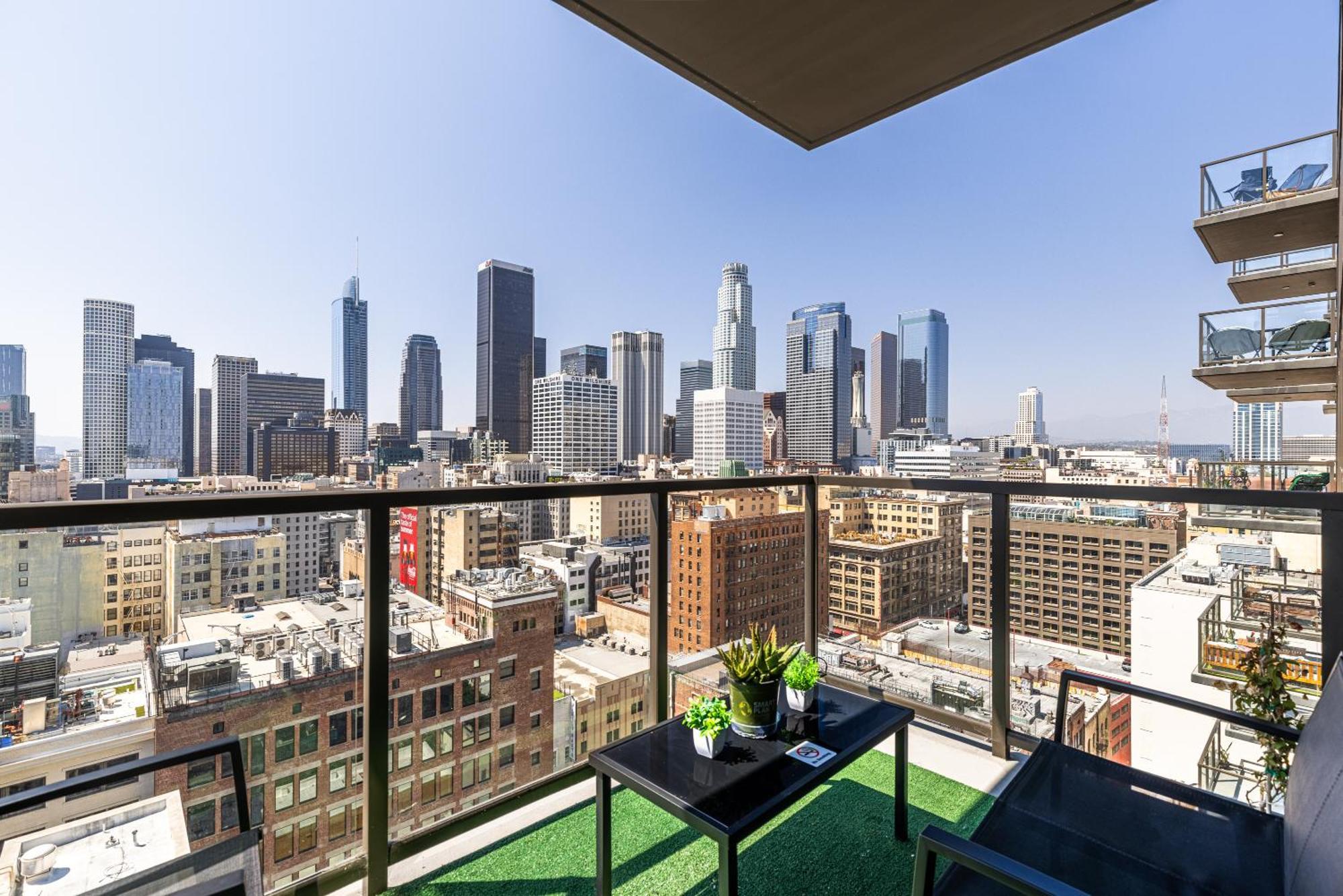 Top Floor High Rise 3 Bed Dtla Skyscraper Penthouse ลอสแอนเจลิส ภายนอก รูปภาพ